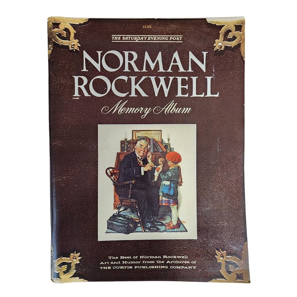 1979 Rockwell Memory Album – Saturday Evening Post - Vintage